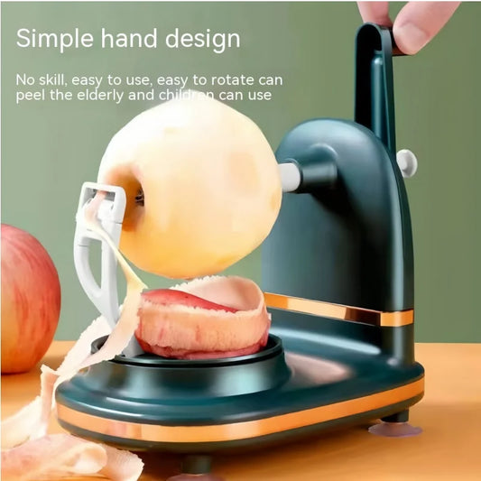 Household Hand-cranked Apple Peeler, Fruit Peeling Artifact, Kitchen Fruit Peeler, Automatic Peeler, Apple Peeling Artifact