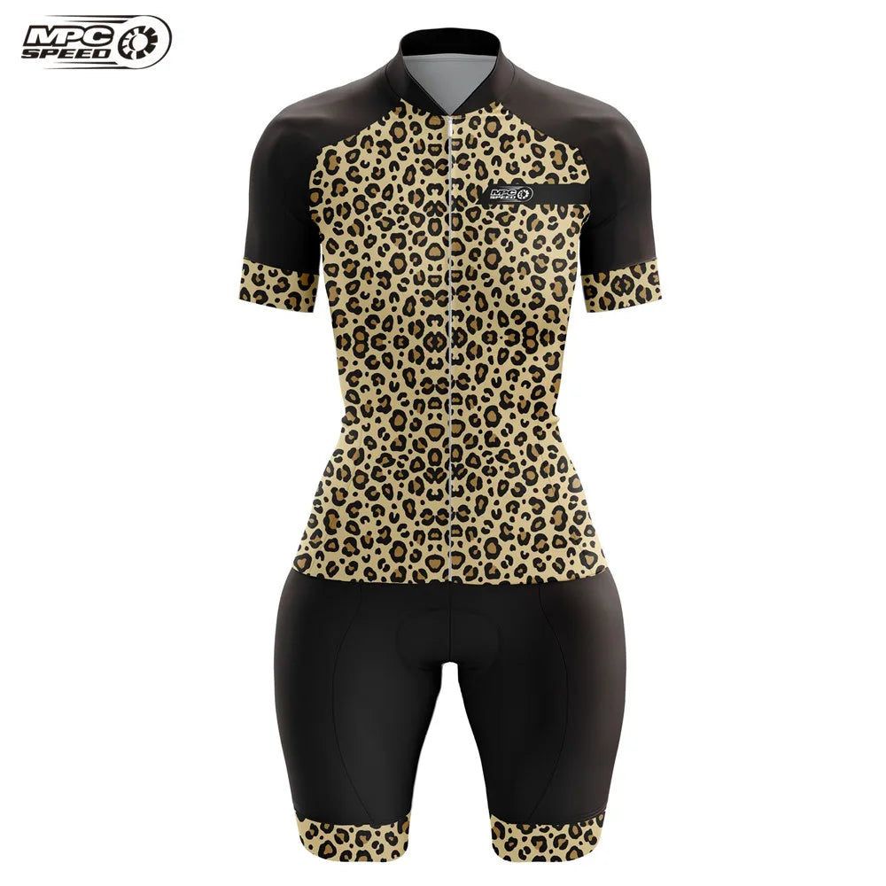 Triathlon bike tight-fitting short-sleeved jumpsuit Ropa de ciclismo women 2021 new MPC SPEED cycling MTB running swimming DRESS