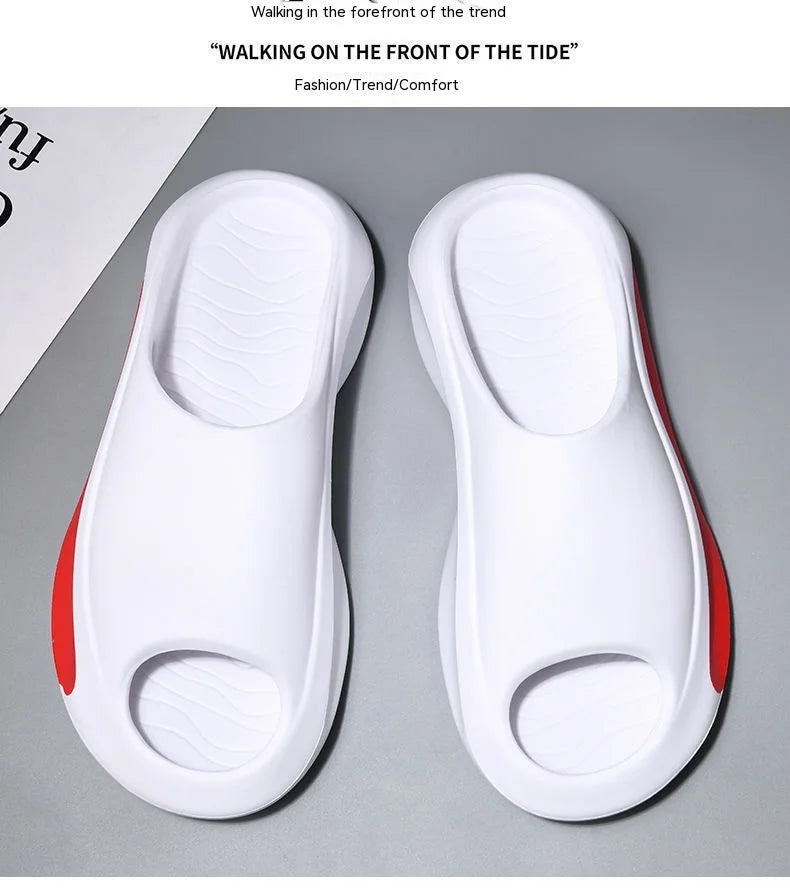 Summer Men's Slippers 2024 New Women's Home Slippers Indoor Bathroom Non Slip Couple Slippers men Slipper Luxury Sandals