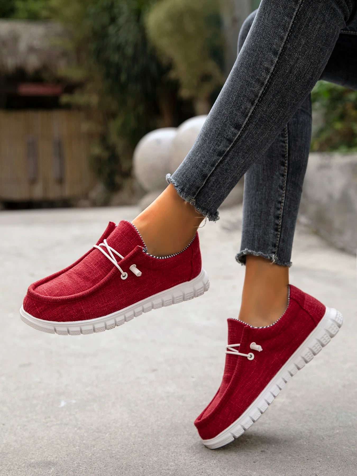 New Arrival Summer Autumn Comfortable Casual Shoes Womens Canvas Shoes For Women Brand Fashion Flat Loafers Shoe