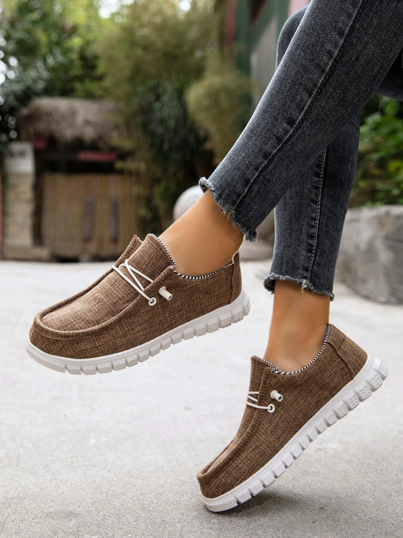 New Arrival Summer Autumn Comfortable Casual Shoes Womens Canvas Shoes For Women Brand Fashion Flat Loafers Shoe