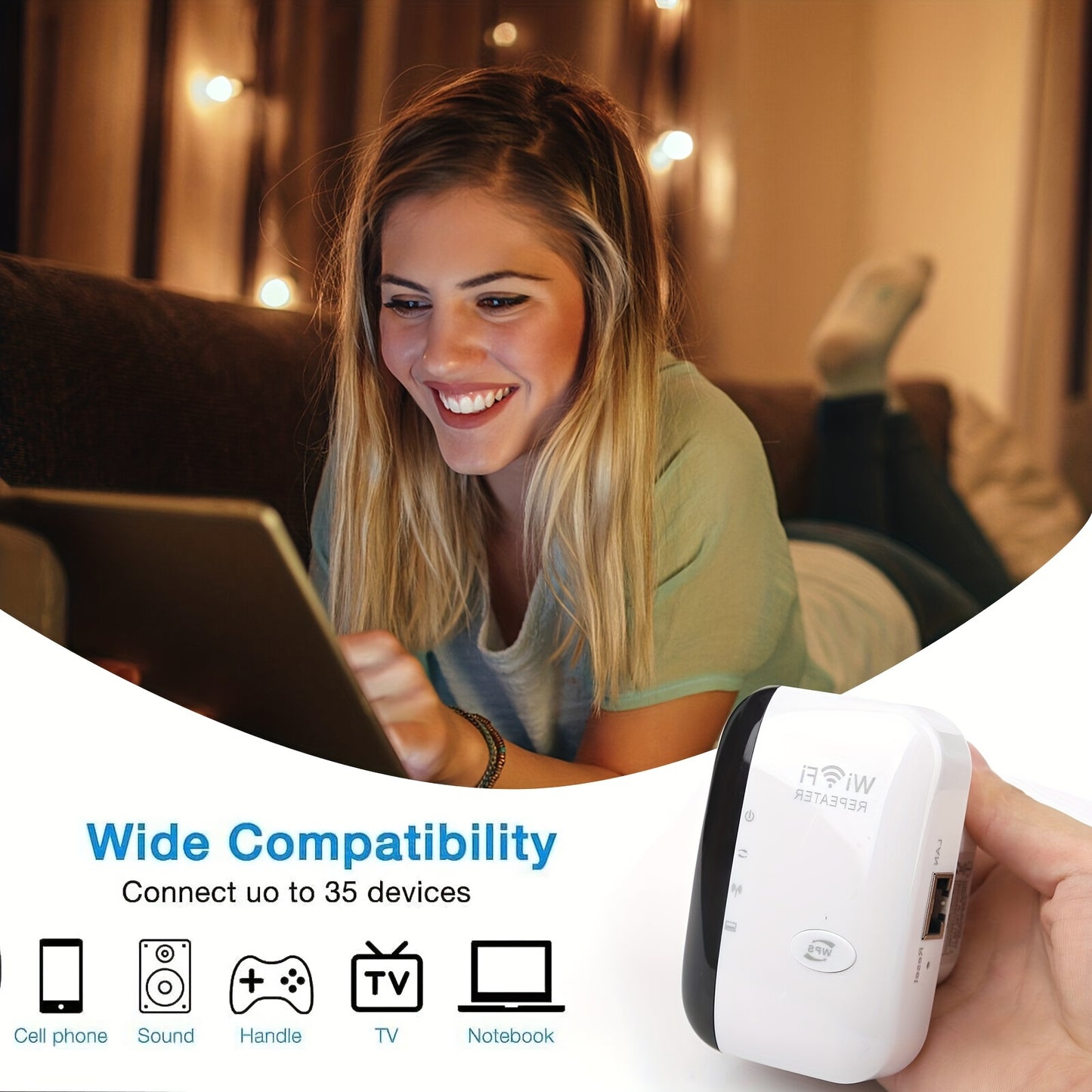 Boost Your WiFi Signal Up To 300Mbps - Long Range Wireless Repeater Access Point