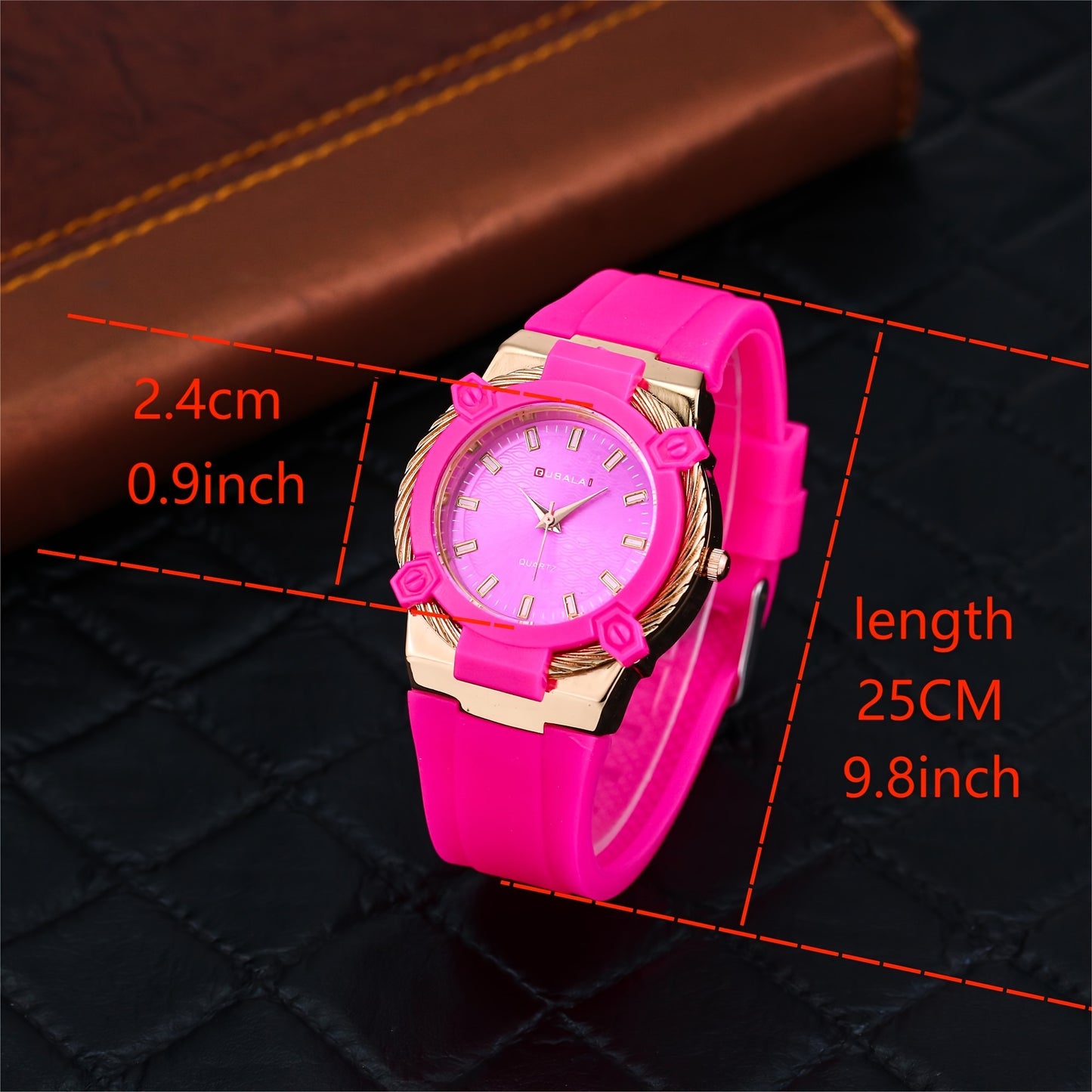 Casual Round Pointer Quartz Watch Fashion Analog Matte Color Silicone Wrist Watch For Women Men Couples